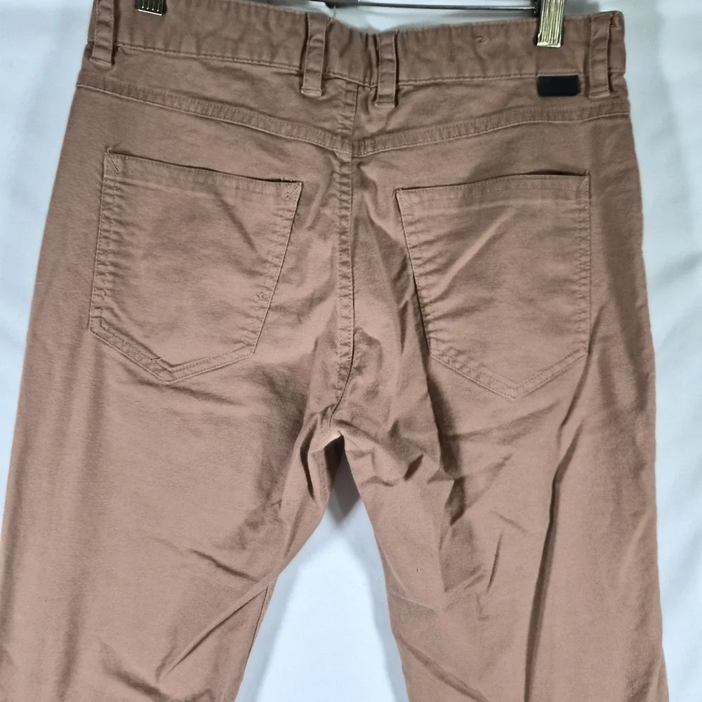 The North Face Men's Size 30 Brown Canvas Pants Straight Leg Outdoor Hiking